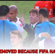 Illustration for article titled Portugals Pepe Gets Red Card For This Ridiculously Stupid Headbutt